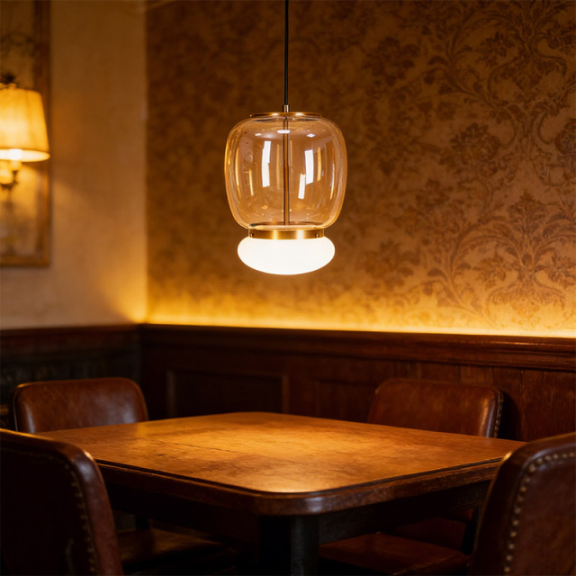 Modern Nordic Hanging Lamp Indoor Home Decor Glass Pendant Lights Fixtures for Kitchen Restaurant Dining Room