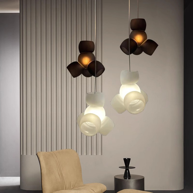 Modern Designer Lamps Restaurant Bar Counter Apartment Stairwell Multi-head Combination Decorative Chandeliers Lights