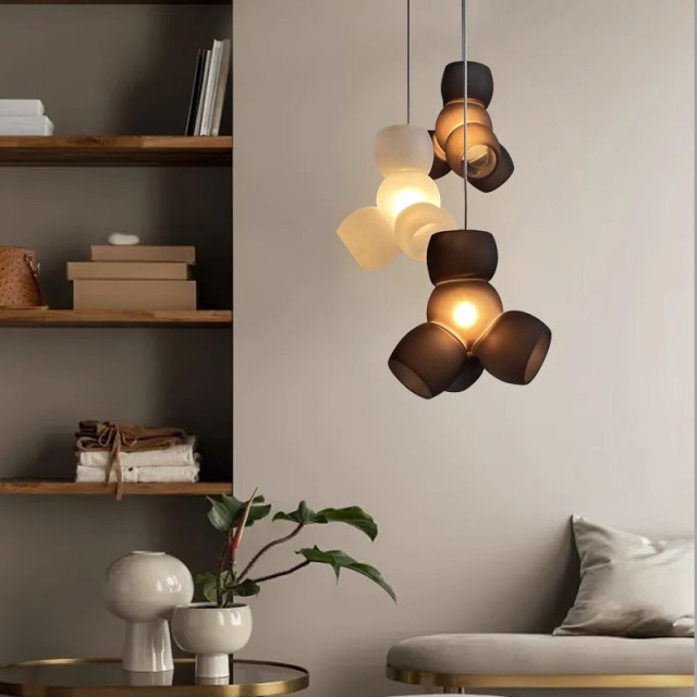 Modern Designer Lamps Restaurant Bar Counter Apartment Stairwell Multi-head Combination Decorative Chandeliers Lights