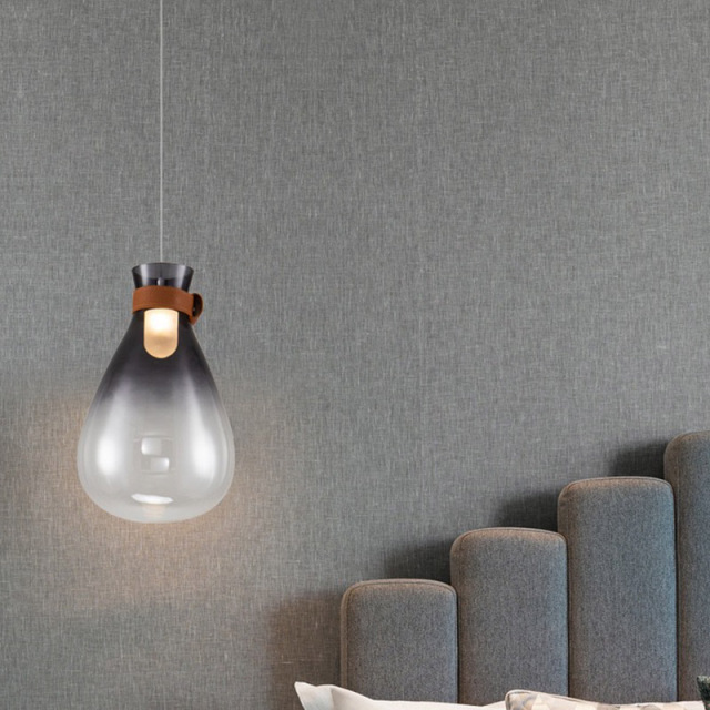 Modern Minimalist Nordic Creative Bedroom Simple Hanging Light Dining Room Glass Drifting Bottle Pendant Lamp