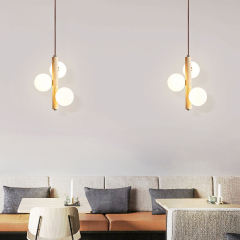 Nordic Wabi Sabi LED  Hangning Lamp Villa Staircase Travertine Stone Adjustable Height Dimmable Travertine Pendant Light