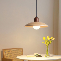 Wabi Sabi Indoor Corridor Stone Hanging Lamp Dining Room Home Decor Travertine Pendant Light for Kitchen Island Bedside
