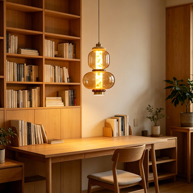 Italy Luxury Design Glass Hanging Lamp Modern LED Chandelier Strip Copper Lamp Art Marble Long Pendant Light