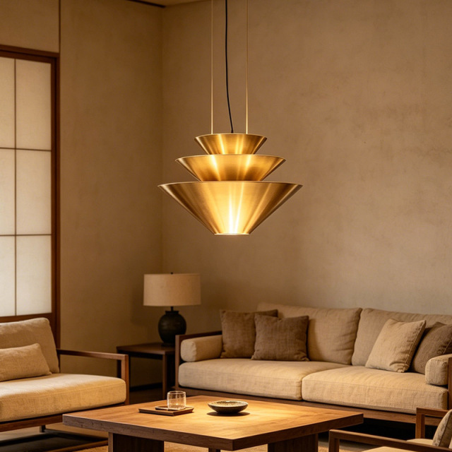 Luxury Kitchen Island Pendant Lamp Electroplated Copper Acrylic Small Dining Chandelier Hanging Lamp