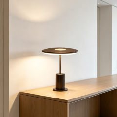 Creative Modern Design Hotel Table Light Home Decor Aluminium LED Round Round Nordic Decorative Table Lamp