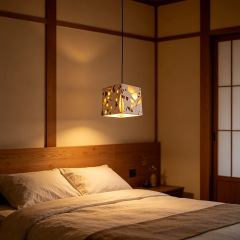 Scandinavian Simple Modern Terrazzo Ceiling lamp Creative Bar Restaurant Bedside Small Chandelier Pendant Light