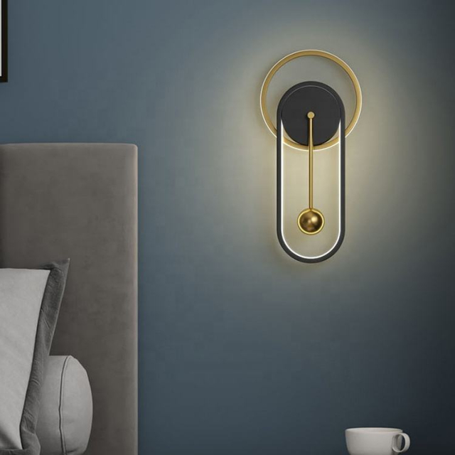 Morden Creative Design Wall Light Living Room LED Hotel Home Aluminium Wall Lamp