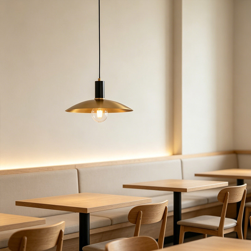 American Style Brass Color E27 Metal Pendant Light Fixture Bar Kitchen Island Dining Table Lighting Pendant Lamp