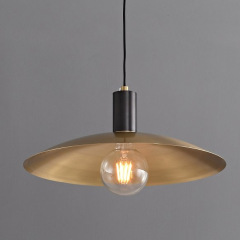 American Style Brass Color E27 Metal Pendant Light Fixture Bar Kitchen Island Dining Table Lighting Pendant Lamp