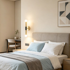 Nordic Luxury Bedside Wall Light Living Room Bedroom Hotel Villa Corridor Indoor Decorative Wall Lamp