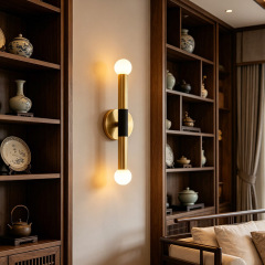 Nordic Luxury Bedside Wall Light Living Room Bedroom Hotel Villa Corridor Indoor Decorative Wall Lamp