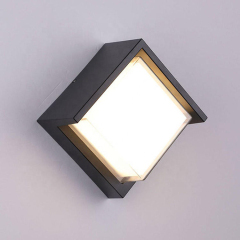 Waterproof Outdoor Vintage Wall Light Outside Retro Square Small Outdoor Wall Lamp