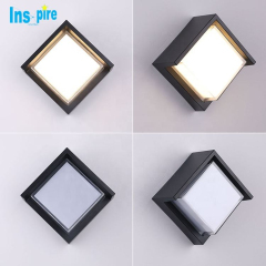 Waterproof Outdoor Vintage Wall Light Outside Retro Square Small Outdoor Wall Lamp