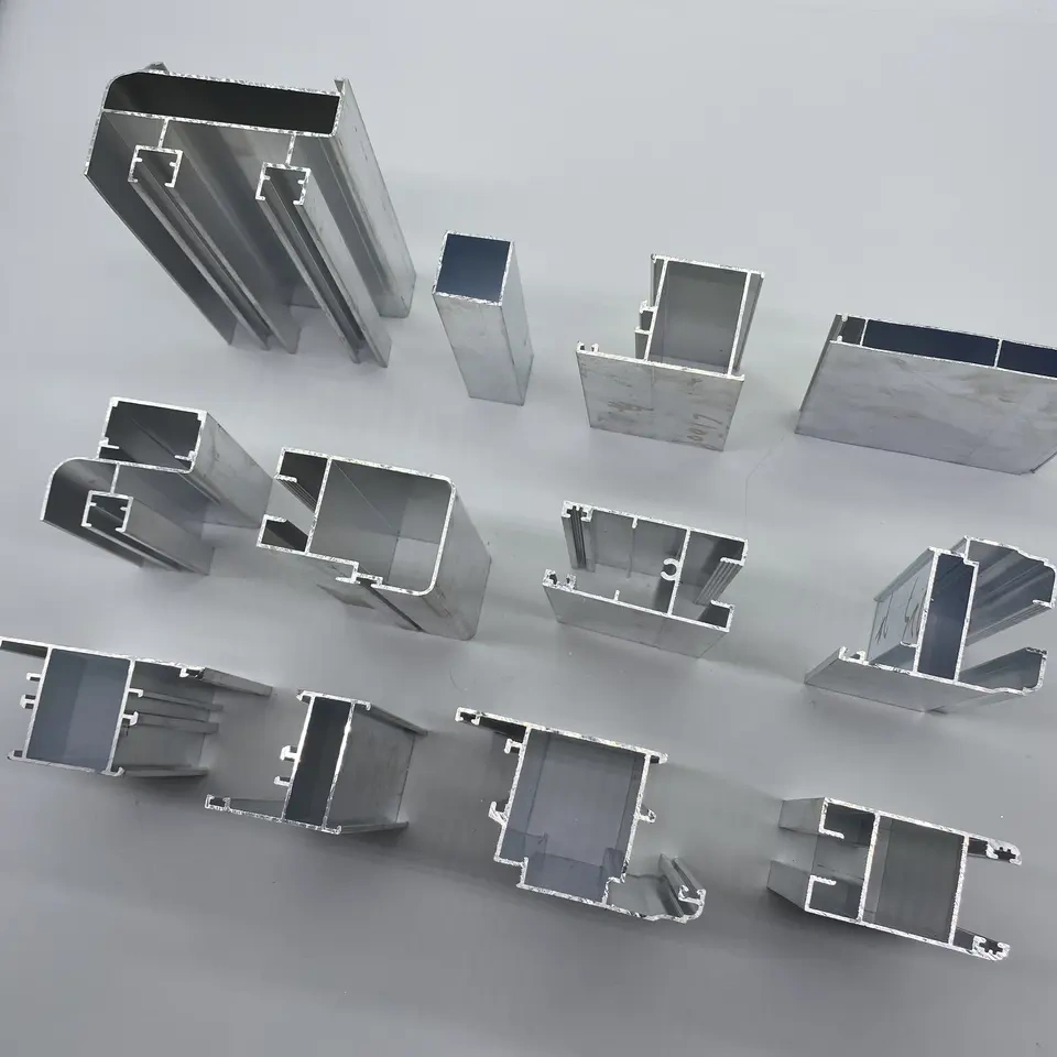Mauritius Market Anodized Aluminum Windows Doors Extrusion Profiles