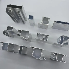 Mauritius Market Anodized Aluminum Windows Doors Extrusion Profiles