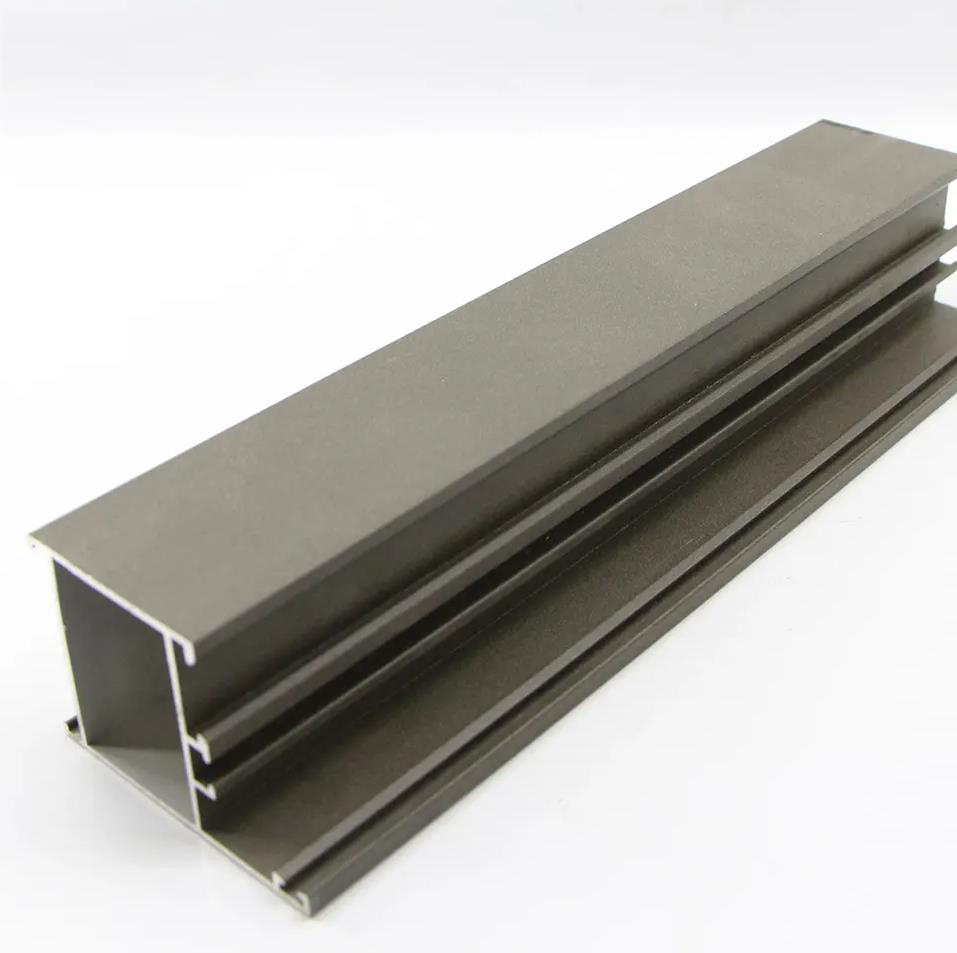 Mauritius Market Anodized Aluminum Windows Doors Extrusion Profiles