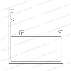 Custom 6063 T5 Colombia Market Aluminum Extrusion Profiles for Window Door