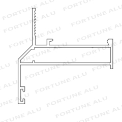 Custom 6000 Series Colombia Market Aluminum Window Extrusion Profiles