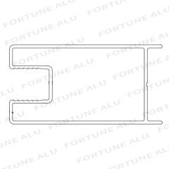 Dominican Market Aluminum Extrusion Profiles for Windows and Doors