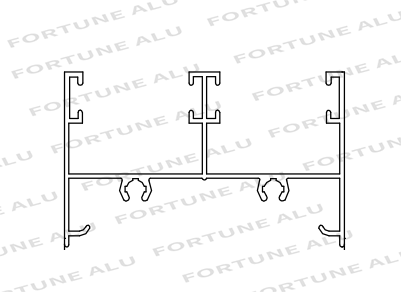 Mexico Market Profile Aluminium Section Window Extrusion China Factory