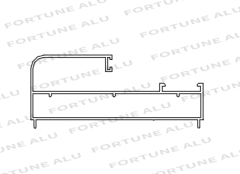 Mexico Market Aluminum Extrusion Profiles for Windows Doors Section