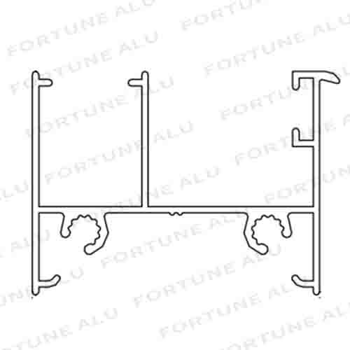 Aluminium Windows and Doors Profile for Mexico Market