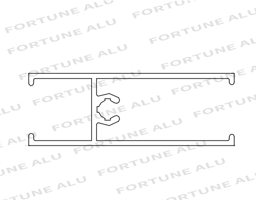 Custom Profile Extrusion Aluminium Window Frame Section China to Mexico
