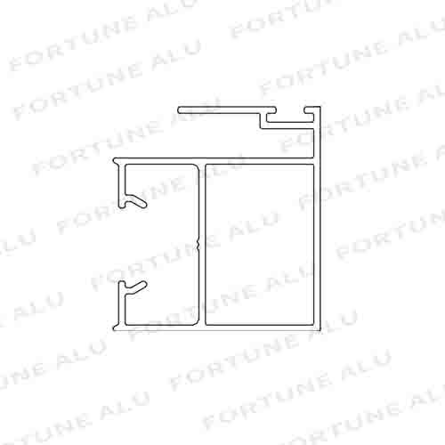 China to Mexico Market Custom Aluminum Window Extrusion Profiles Frame