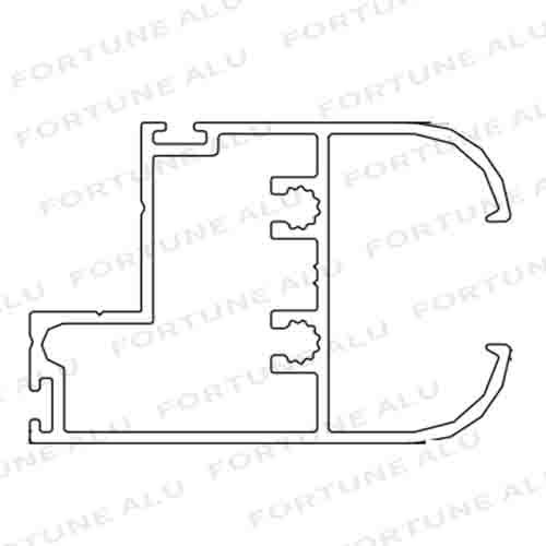 Aluminium Windows and Doors Profile for Mexico Market