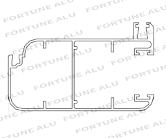 High Quality Mexico Door and Window Aluminum Extrusion Profiles