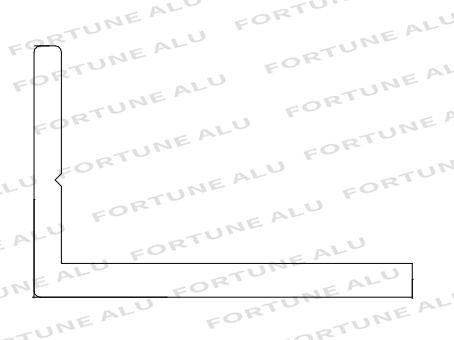 Hot Sell in Peru Market Aluminium Extrusion Aluminum L Channel Profile