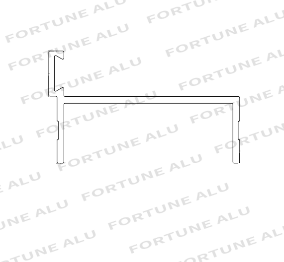 Peru Market Custom Powder Coating Aluminum Extrusion Window Door Frame Profiles