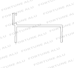 Peru Market Custom Powder Coating Aluminum Extrusion Window Door Frame Profiles