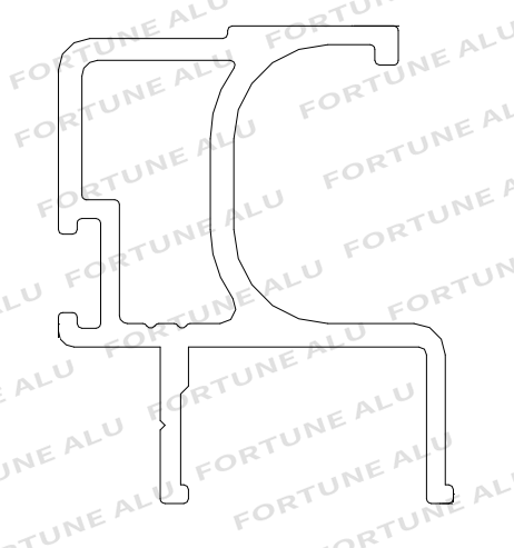 Peru Market Profiled Aluminum for Windows and Doors China Factory