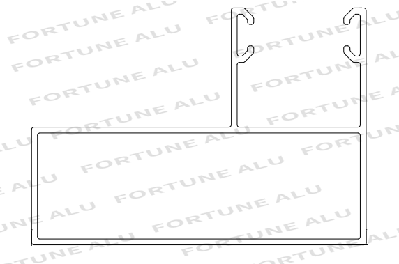 Hot Sell in Peru Market Aluminium Extrusion Aluminum U Channel Profile