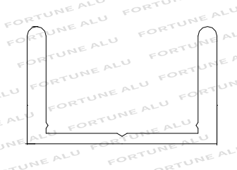 Custom U Shaped 20 20 Aluminium Extrusion Profile China Company to Peru