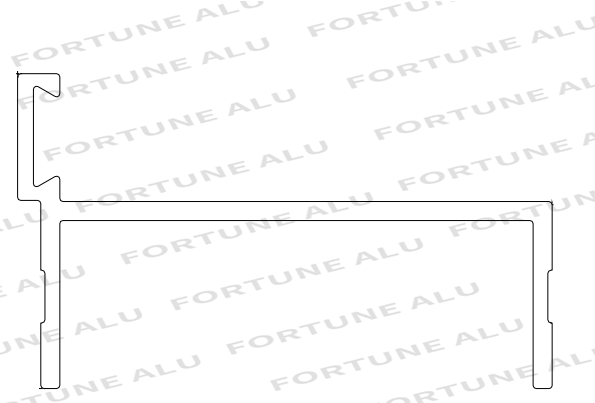 Hot Sell in Peru Market Aluminium Extrusion Aluminum U Channel Profile
