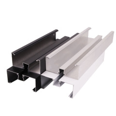Powder Coated Aluminium Extrusion Profile Production China to Thailand
