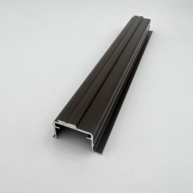 Powder Coated Aluminium Extrusions Profiles Section China to South Africa