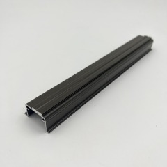 Powder Coated Aluminium Extrusions Profiles Section China to South Africa