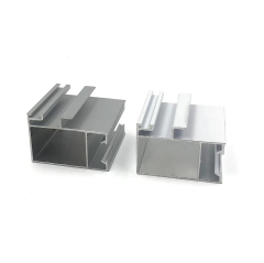 White Powder Coated Aluminio Perfiles for Mexico Windows Aluminium Profiles