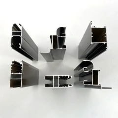 Aluminium Profile for Mexico Aluminium Window Door Profile with Coating Black Color