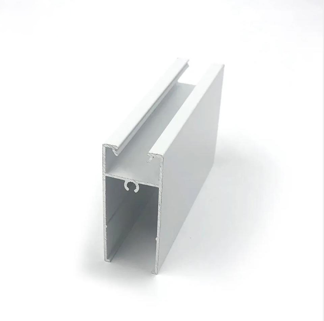 White Powder Coated Aluminio Perfiles for Mexico Windows Aluminium Profiles