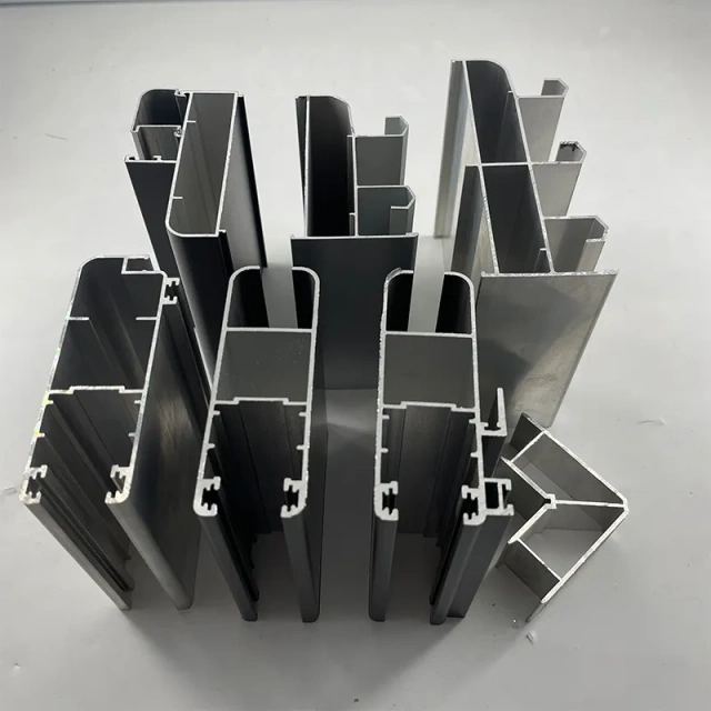 White Powder Coated Aluminio Perfiles for Mexico Windows Aluminium Profiles
