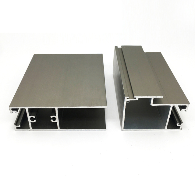 Aluminium Profile for Mexico Aluminium Window Door Profile with Coating Black Color