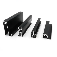 White Powder Coated Aluminio Perfiles for Mexico Windows Aluminium Profiles