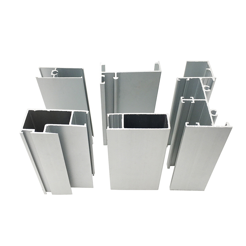 White Powder Coated Aluminio Perfiles for Mexico Windows Aluminium Profiles