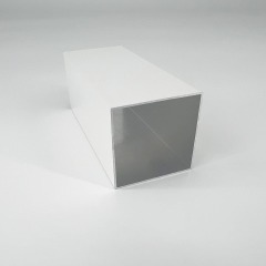 Custom Standard Aluminium Square Tube Profiles from China to Dominican