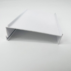 Dominican Good Quality Powder Coating White Window Extrusion Imported Aluminium Profiles from China