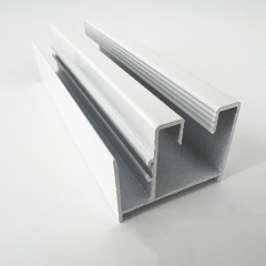 Custom 6000 Series Dominican Market Aluminum Extrusion Profiles for Window Door